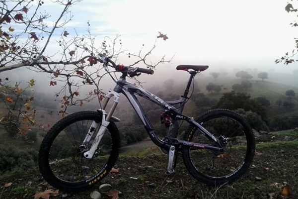 La foto del día en TodoMountainBike: "Otoño en La Dehesa"