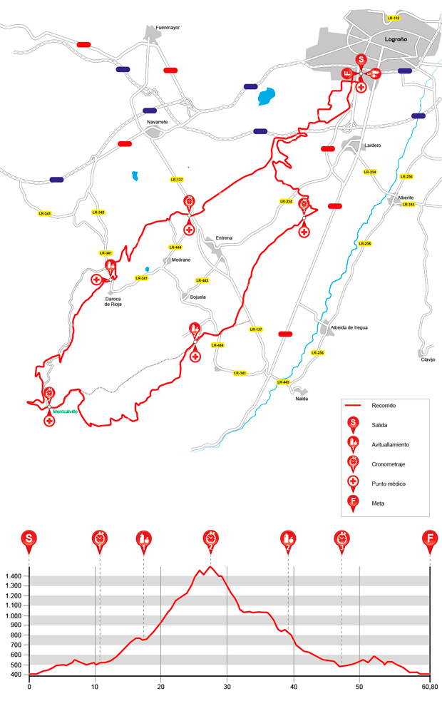 La Rioja Bike Race 2015: Así serán los recorridos de sus tres etapas