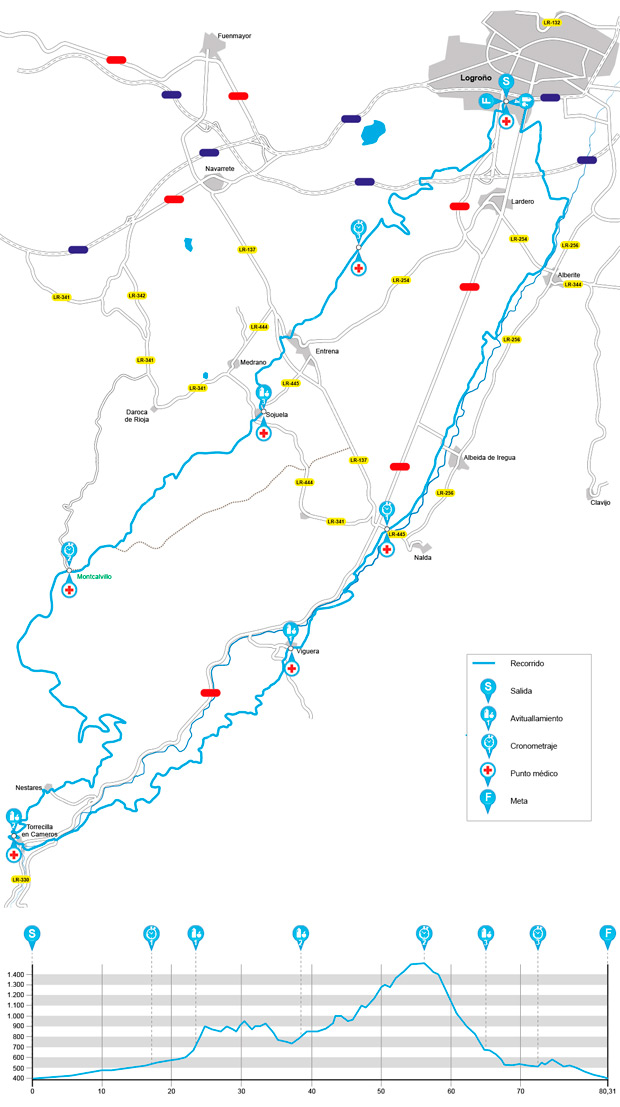 La Rioja Bike Race 2015: Así serán los recorridos de sus tres etapas