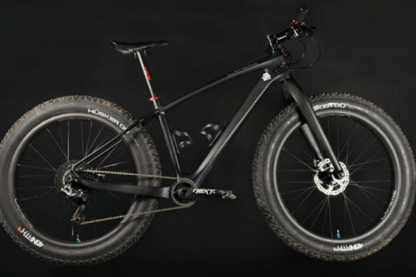 Así es el cuadro "Fat" de LaMere Cycles, probablemente el más ligero del mundo
