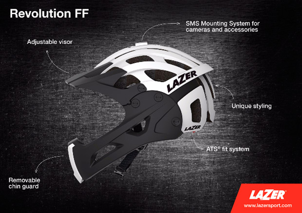Lazer Revolution, el nuevo casco para Enduro de la firma belga
