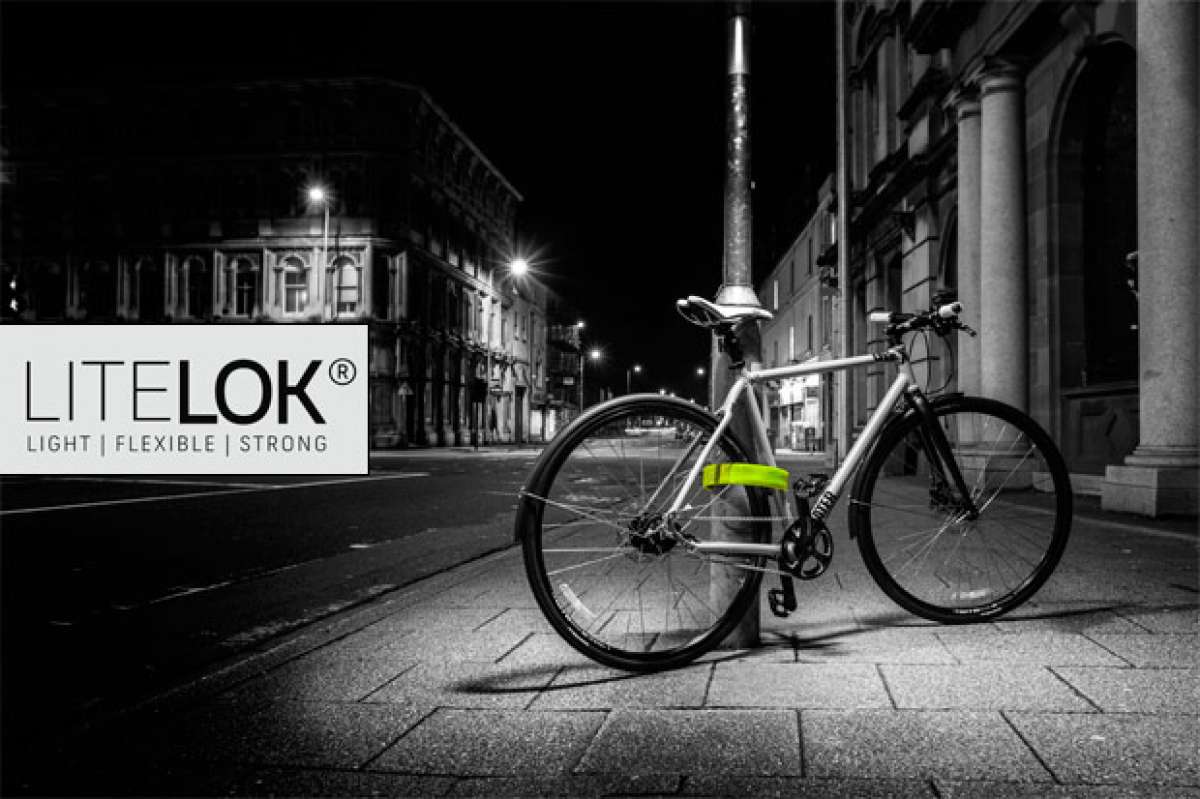 Litelok, un candado de seguridad para bicicletas flexible, ligero y muy resistente