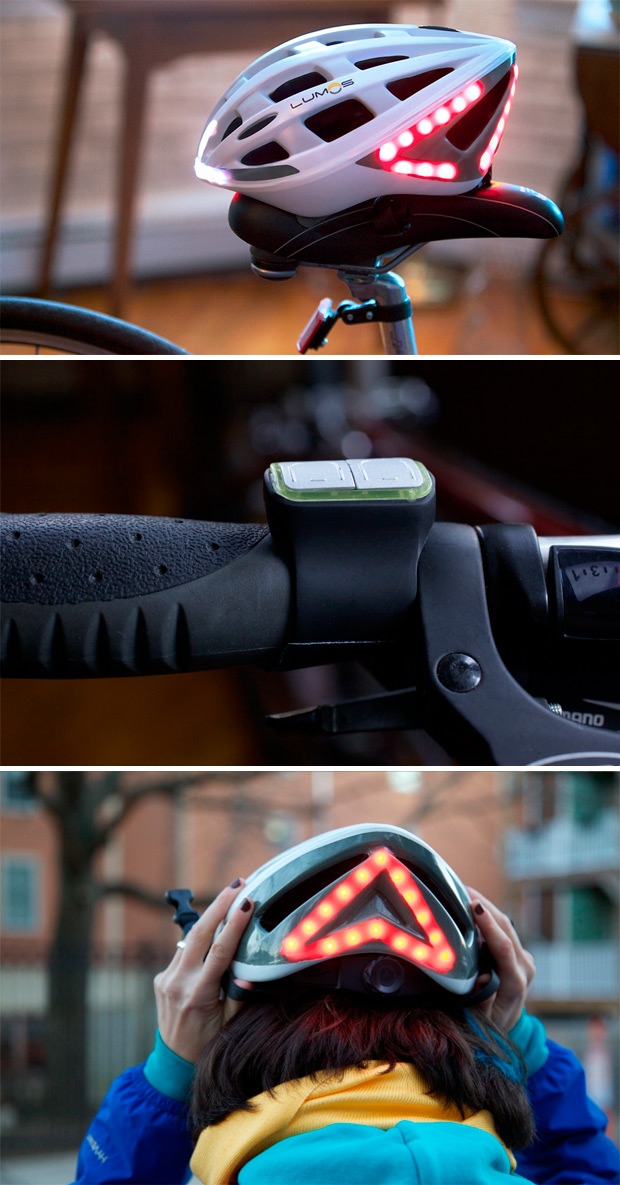 Lumos, un avanzado casco con iluminación LED integrada para rodar más seguros