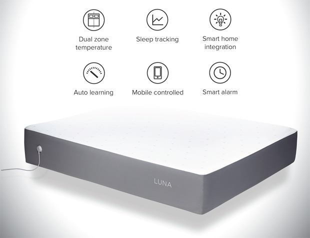 Luna Sleep, una funda 'inteligente' de colchón para descansar mejor que nunca