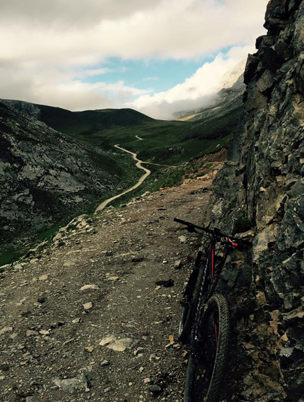 La foto del día en TodoMountainBike: 'Desde el Macizo de Ándara'