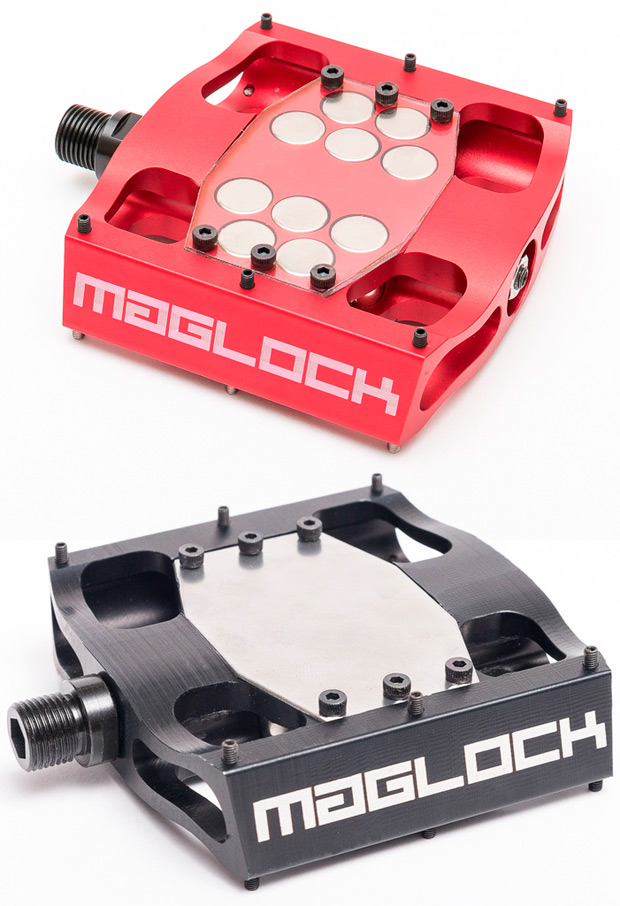 En TodoMountainBike: MagLOCK, un pedal de plataforma con anclaje magnético integrado