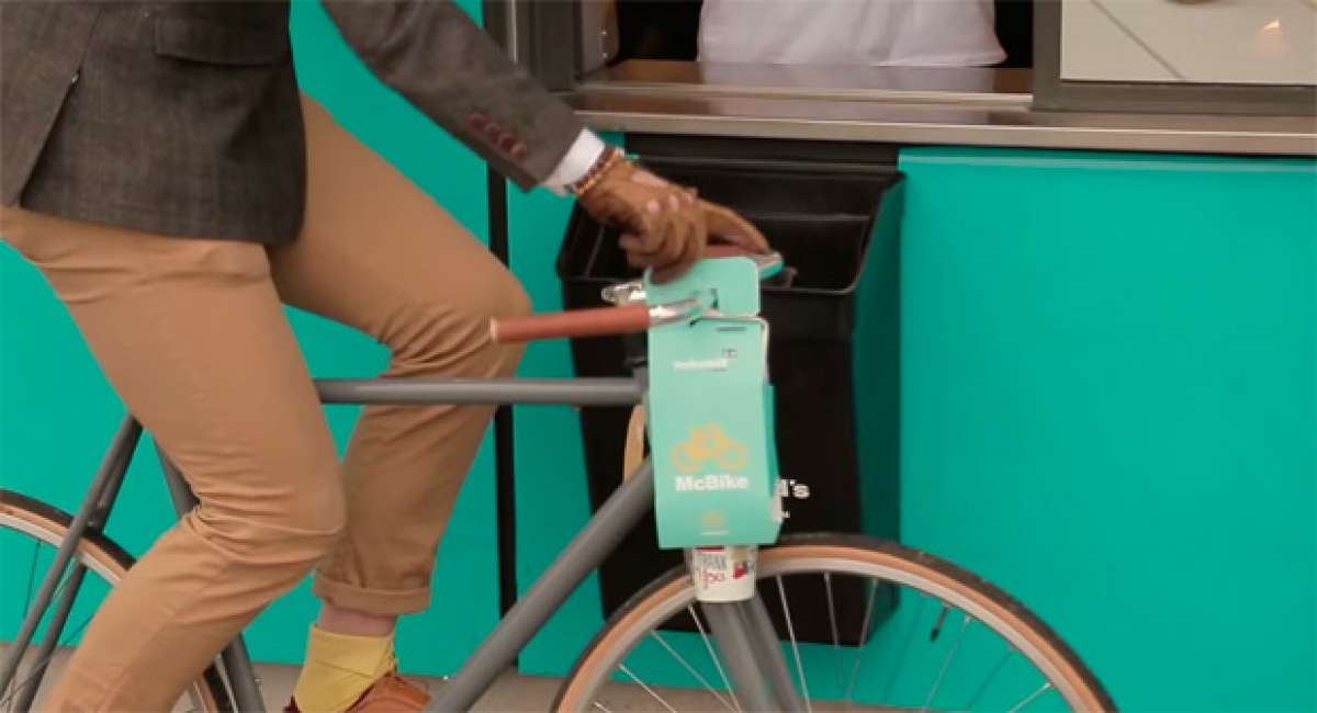 McBike, la nueva apuesta de McDonald's para los ciclistas amantes de las hamburguesas