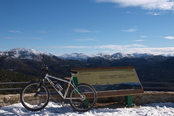 La foto del día en TodoMountainBike: "Mirador Alfaguara (Granada)"