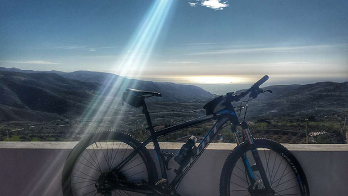 La foto del día en TodoMountainBike: 'Desde el mirador de Felix (Almería)'