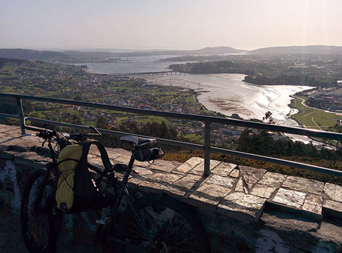 La foto del día en TodoMountainBike: 'La Ría de Ferrol desde el Monte Ancos'