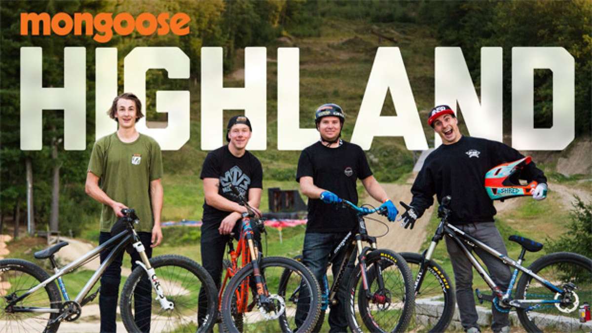 Diez minutos con los corredores de Mongoose en el Highland Mountain Bike Park