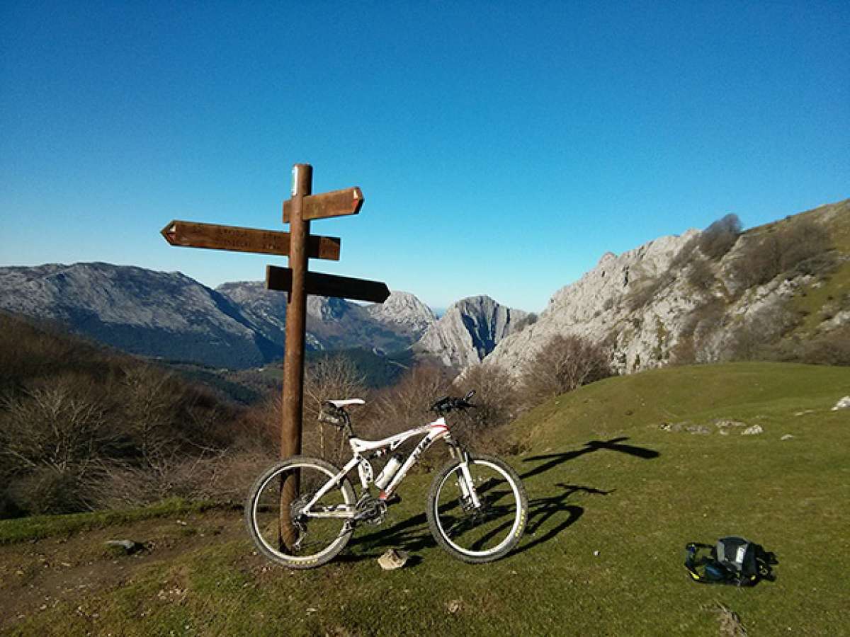 La foto del día en TodoMountainBike: 'Subida Urkiolamendi'