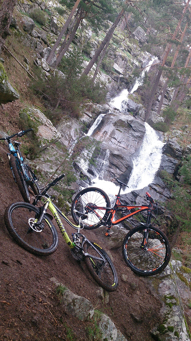 La foto del día en TodoMountainBike: 'Lugares escondidos en la Sierra de Guadarrama'