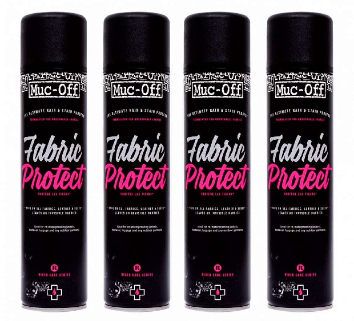 Muc-Off Fabric Protect, un espray hidrofóbico para impermeabilizar nuestras pertenencias 'al vuelo'