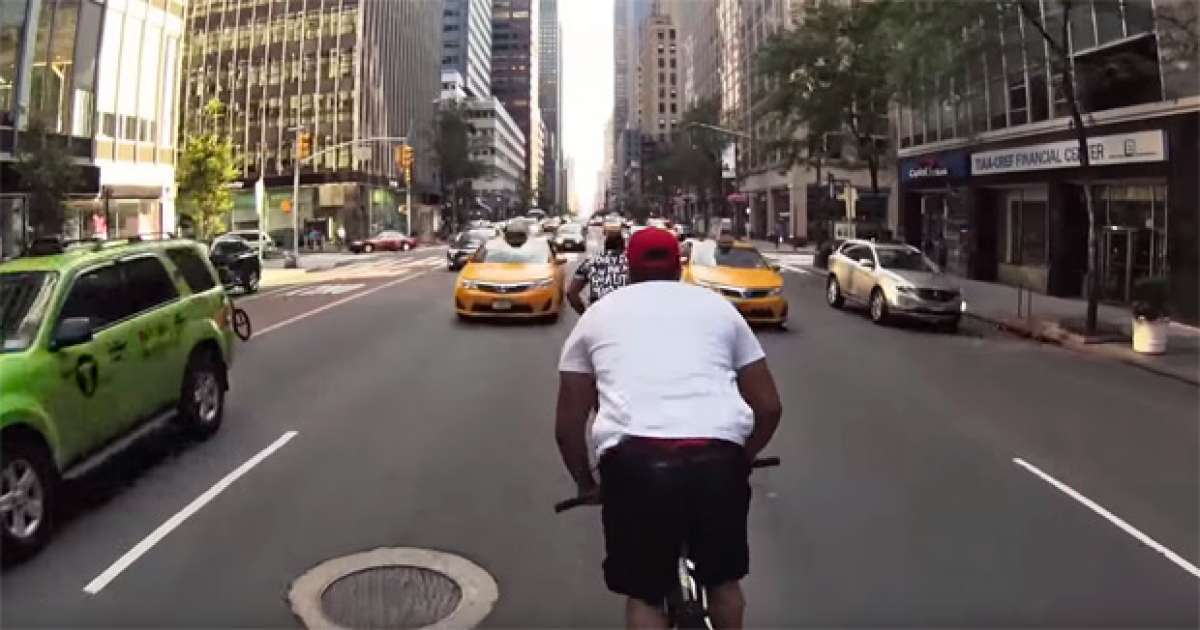'GO!', BMX en primera persona por las calles de Nueva York con Nigel Sylvester