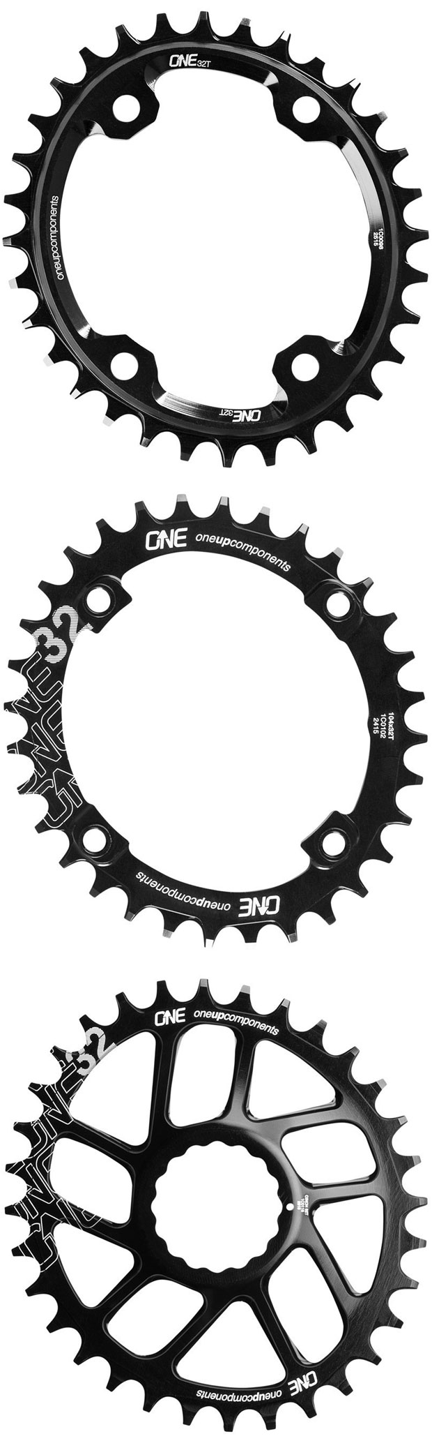 Traction Rings, la nueva gama de platos ovales con perfil 'Narrow-Wide' de OneUp Components