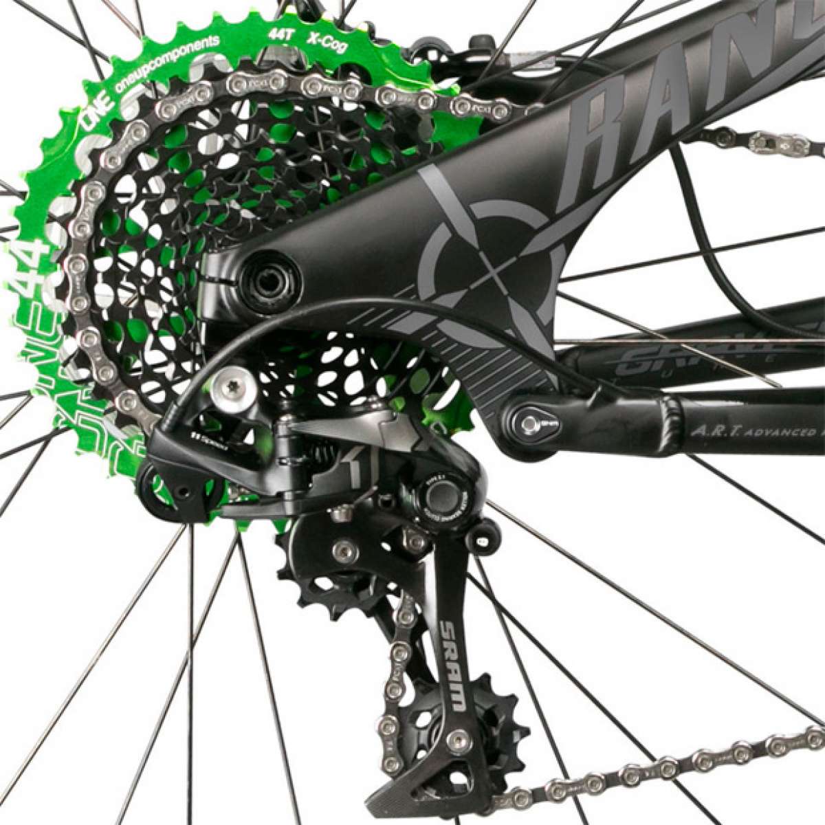 Para subir paredes: Nuevo piñón OneUp X-Cog 44T para los grupos monoplato de SRAM