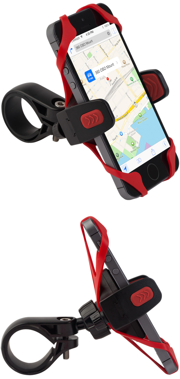 OSO Cyclo, un interesante soporte universal de manillar para smartphones