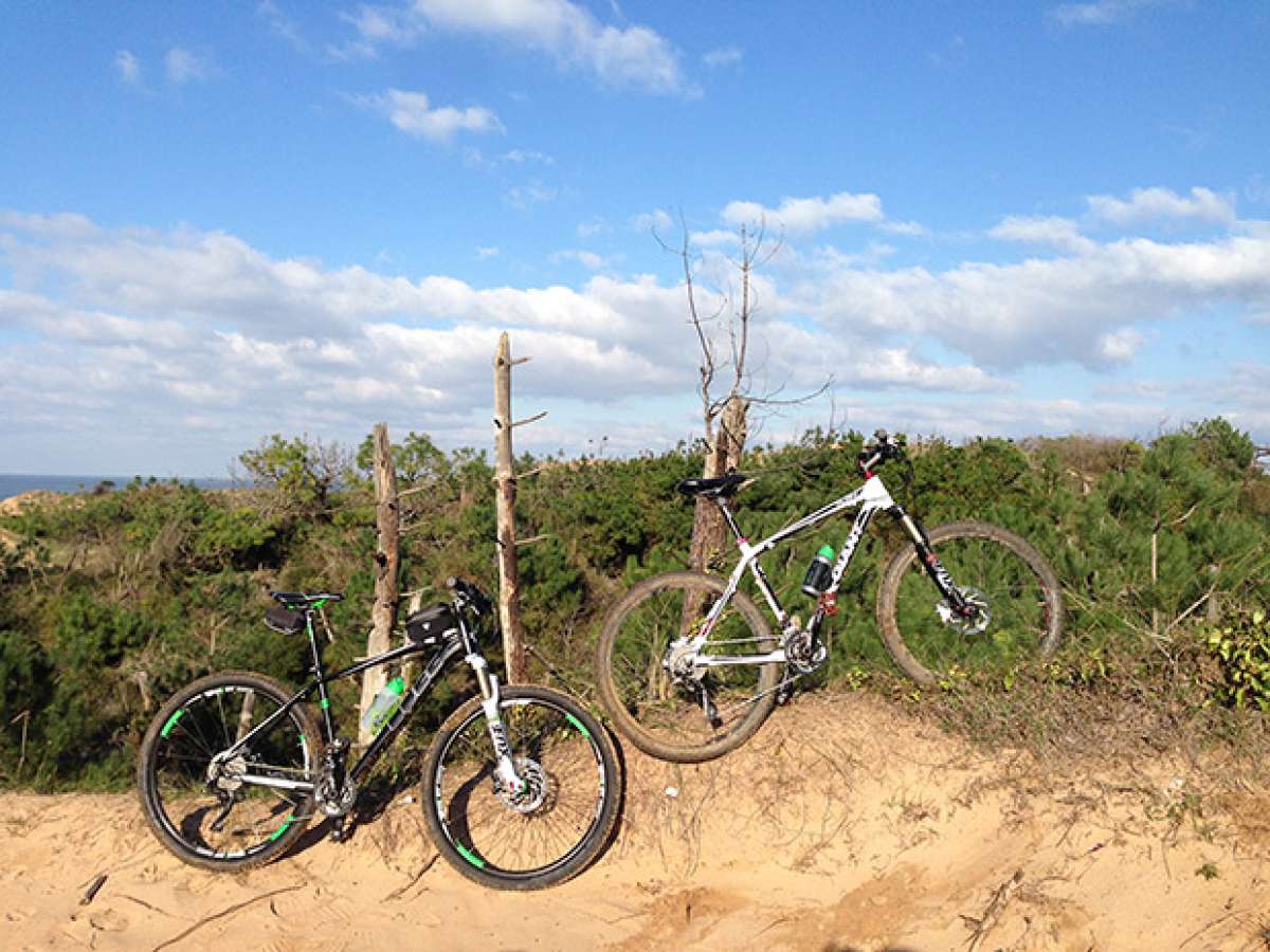 La foto del día en TodoMountainBike: 'Parque Natural de las Dunas de Liencres'