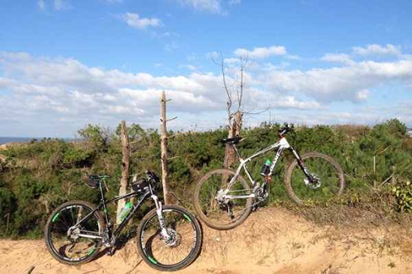 La foto del día en TodoMountainBike: "Parque Natural de las Dunas de Liencres"