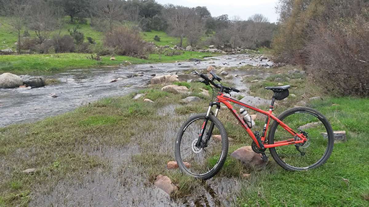 La foto del día en TodoMountainBike: 'Paso del río Aljucén'