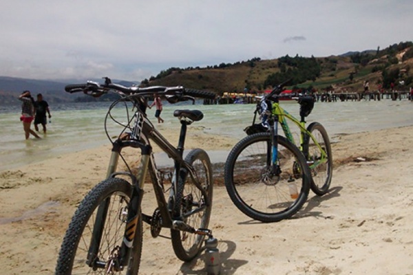 La foto del día en TodoMountainBike: "En Playa Blanca (Colombia)"