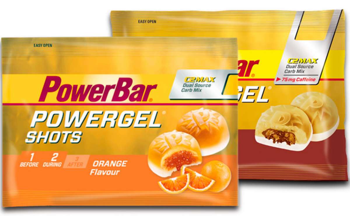 Nuevo sabor de naranja para las gominolas PowerBar PowerGel Shots