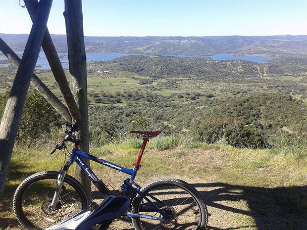 La foto del día en TodoMountainBike: 'Presa de Melonares (Sevilla)'