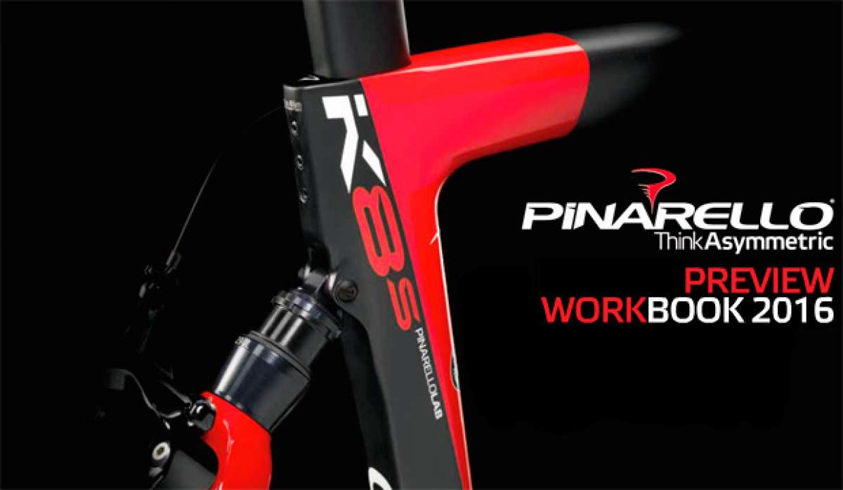 Un avance del catálogo de Pinarello para la temporada 2016