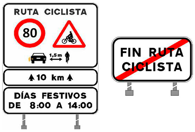 Nueva medida de la DGT: Restricciones de velocidad en vías con alto tránsito de ciclistas