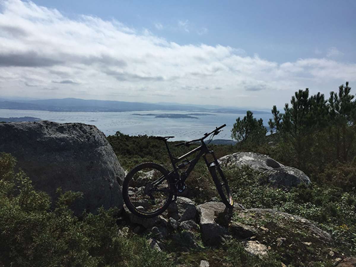 La foto del día en TodoMountainBike: 'Vista de la Ría de Arosa (Galicia)'