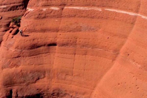 Rodando por la "White Line" de Sedona (Arizona) con Michal Kollbek