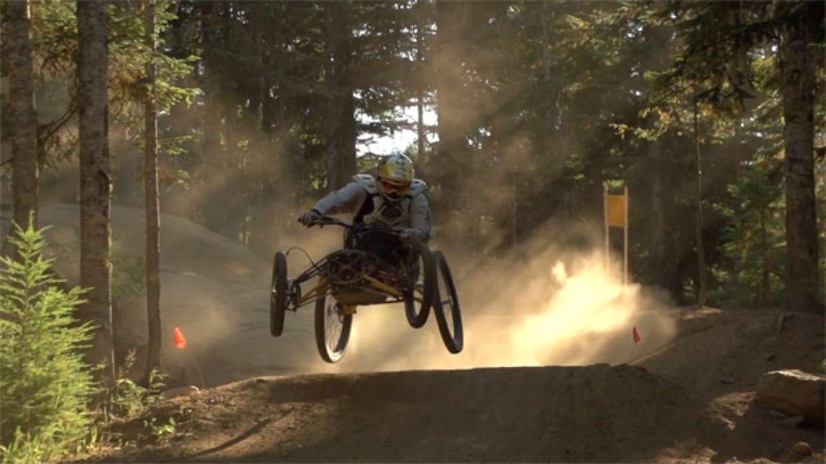 Rodando con Stacy Kohut por el Bike Park de Whistler