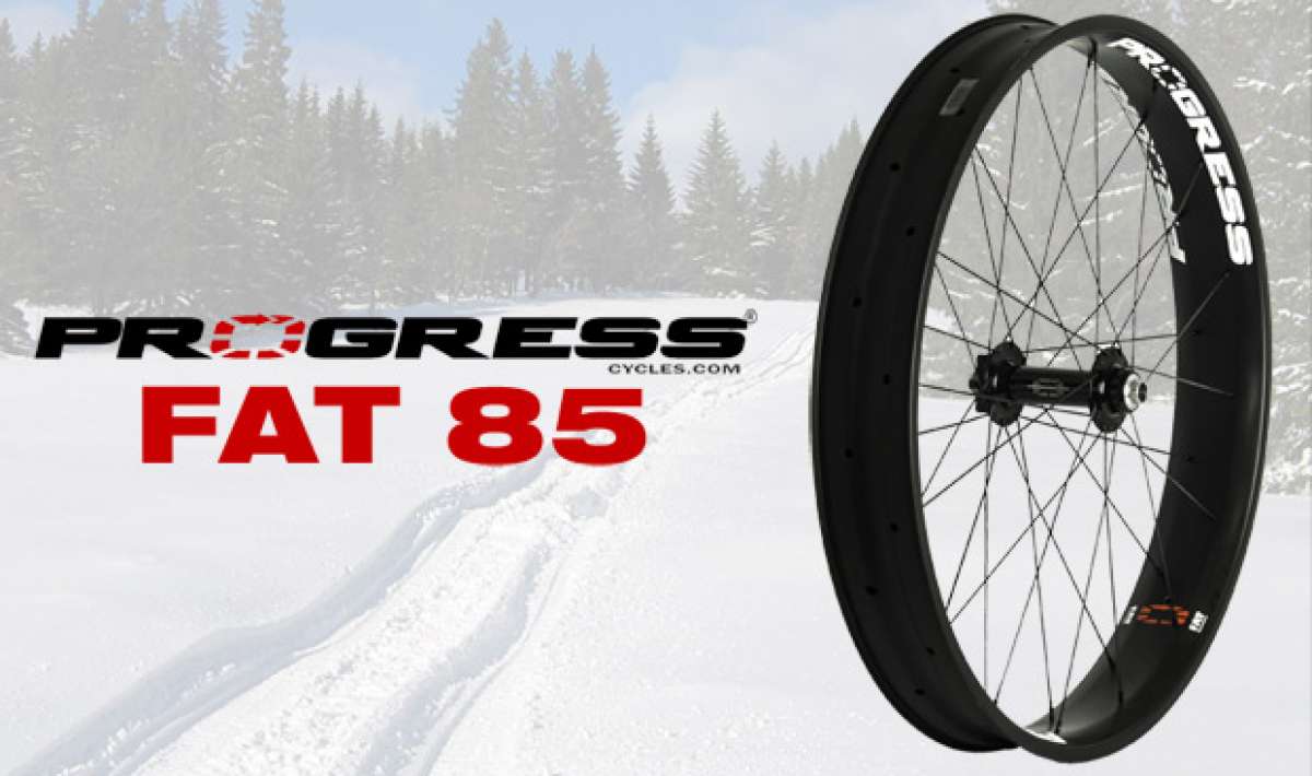 Progress FAT 85, nuevas ruedas de carbono para 'Fat Bikes'