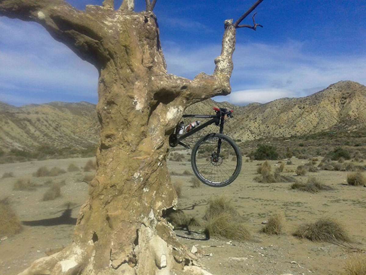 La foto del día en TodoMountainBike: 'Ruta por el Desierto de Tabernas'