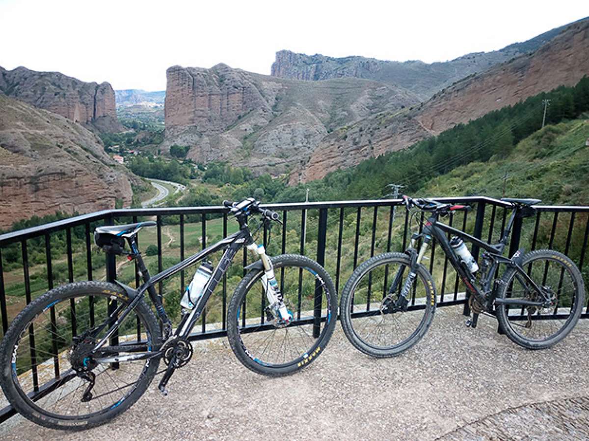 La foto del día en TodoMountainBike: 'Ruta por el río Iregua'