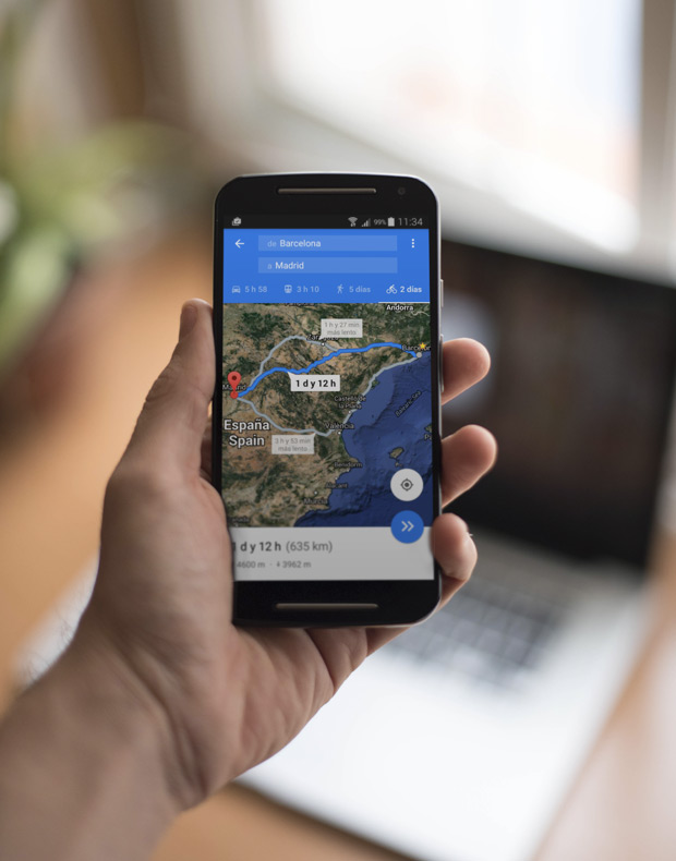 La planificación de rutas para bicicletas en Google Maps, ya disponible