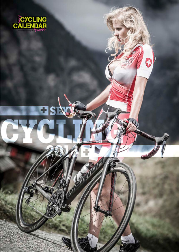 Sexy Cycling Calendar Swiss, sensualidad en estado puro para la edición