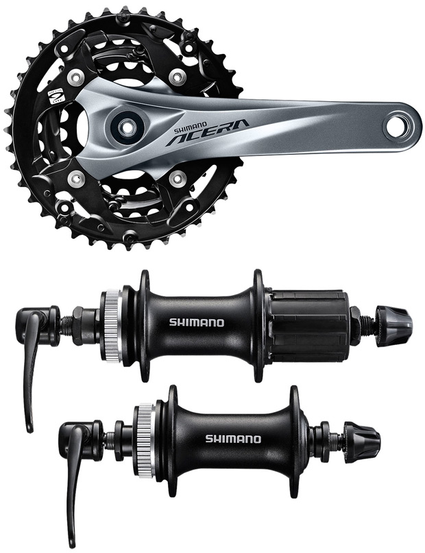 Nuevo diseño y más tecnología para el renovado grupo Shimano Acera de 2015