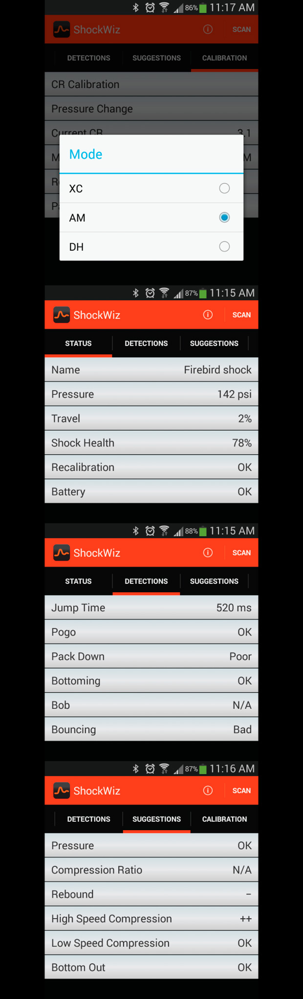 ShockWiz, un sensor 'inteligente' para ajustar las suspensiones de forma precisa