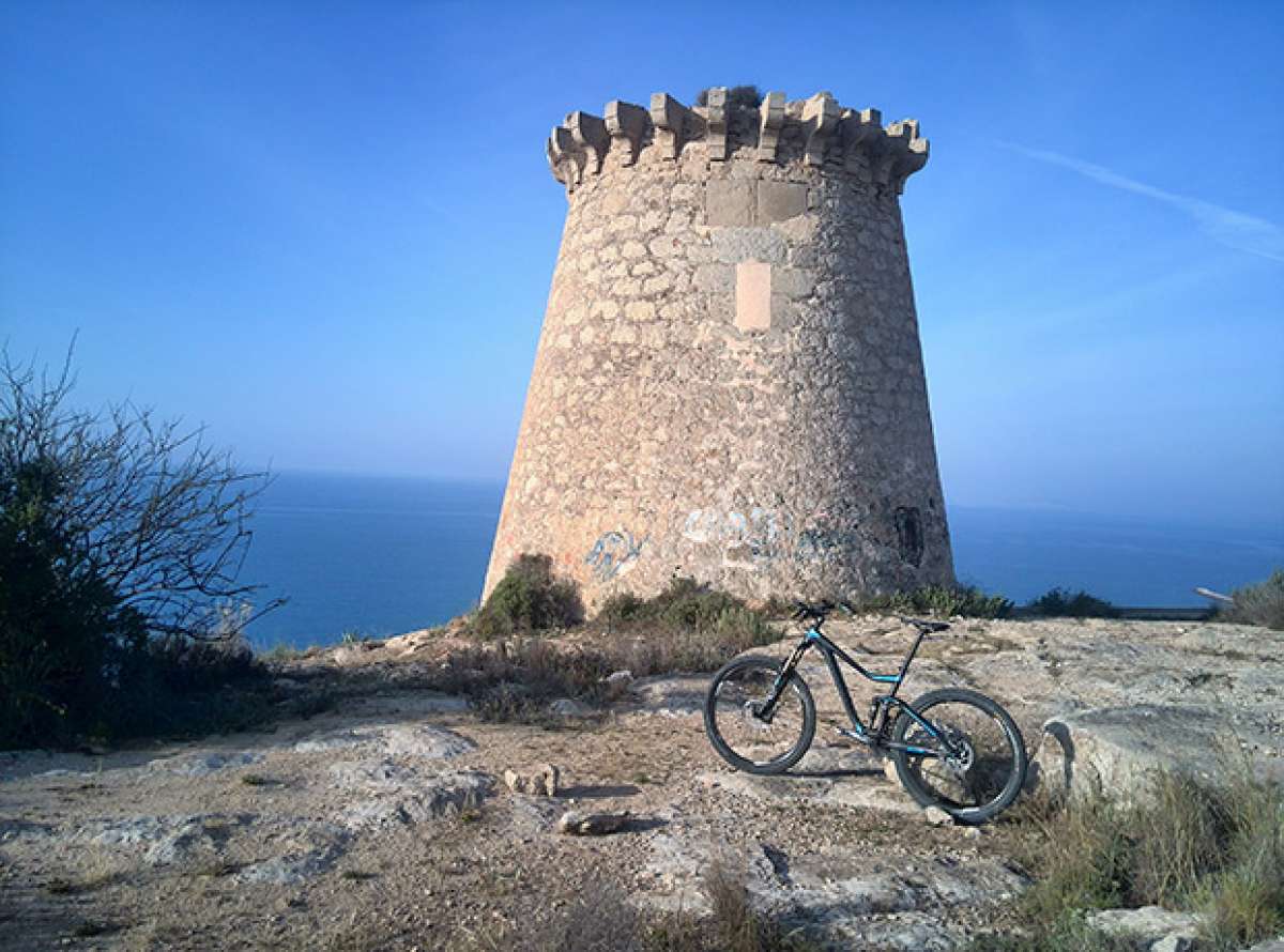 La foto del día en TodoMountainBike: 'La Sierra de Santa Pola'