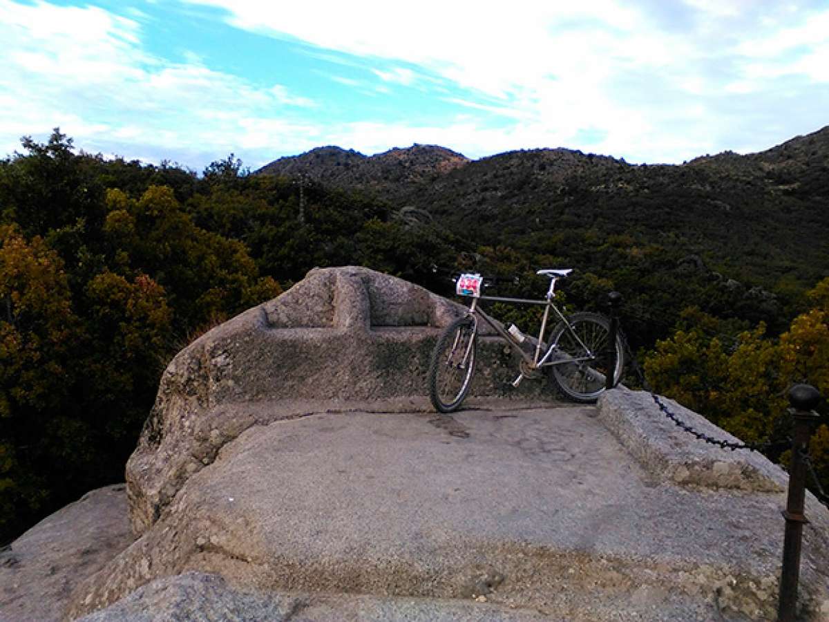 La foto del día en TodoMountainBike: 'La Silla de Felipe II'