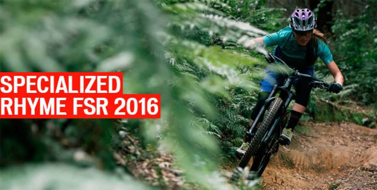 Specialized Rhyme FSR 2016, la nueva 'Trail' específica para mujeres ciclistas