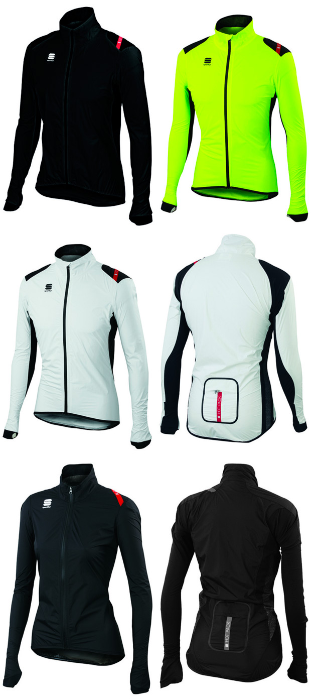 Hot Pack Norain, el chubasquero más ligero, compacto y transpirable de Sportful