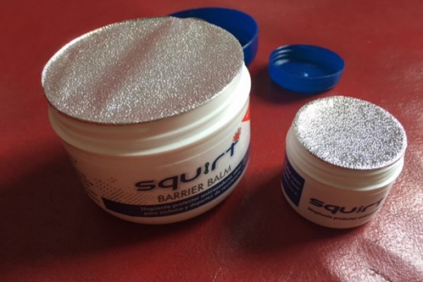 Nuevo envase para la crema protectora Squirt Barrier Balm