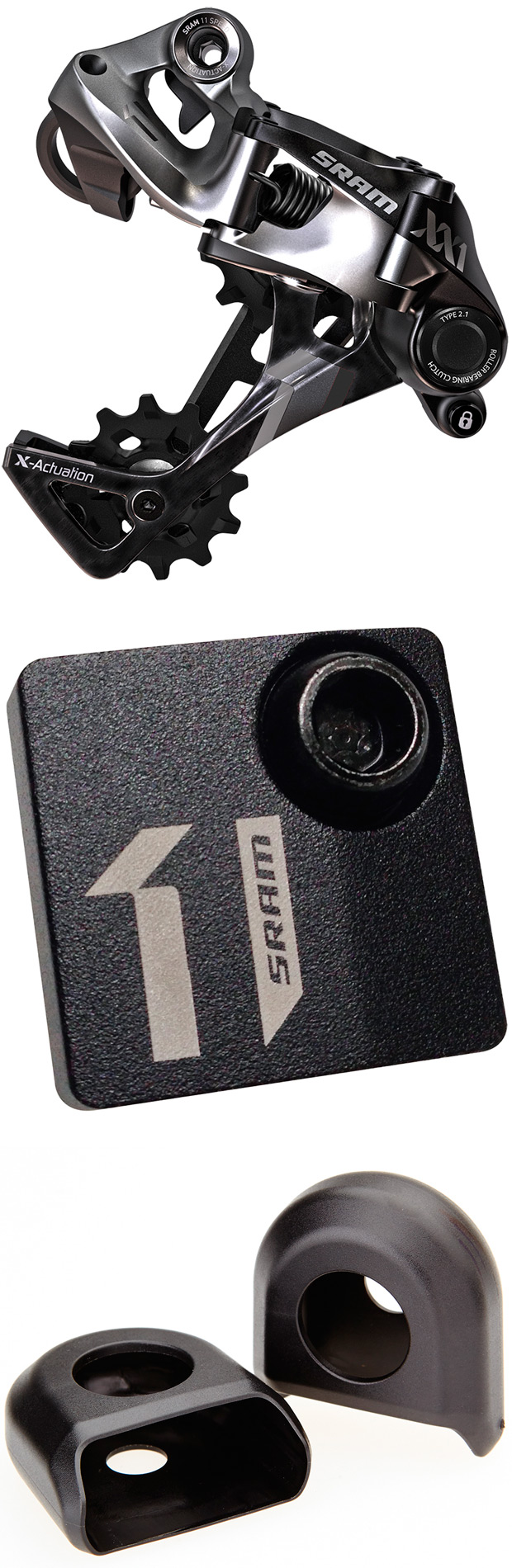 Nueva estética 'Black' para el grupo de transmisión SRAM XX1