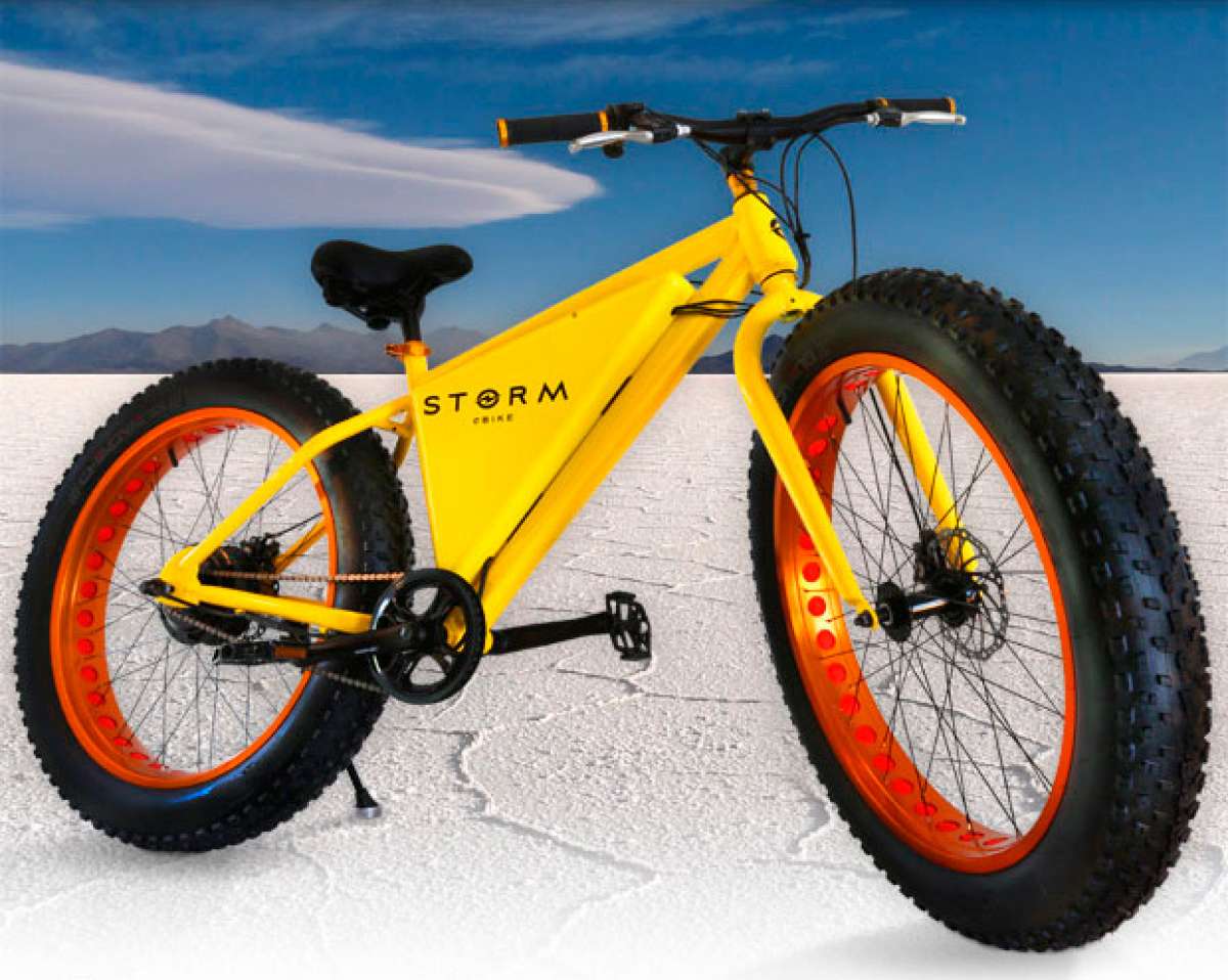 Storm eBike, una 'Fat Bike' eléctrica de bajo coste y grandes posibilidades