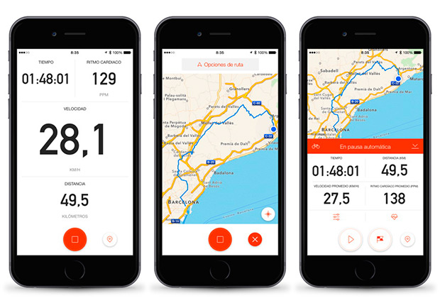 Los segmentos 'en vivo', ya disponibles en la aplicación móvil Strava Live