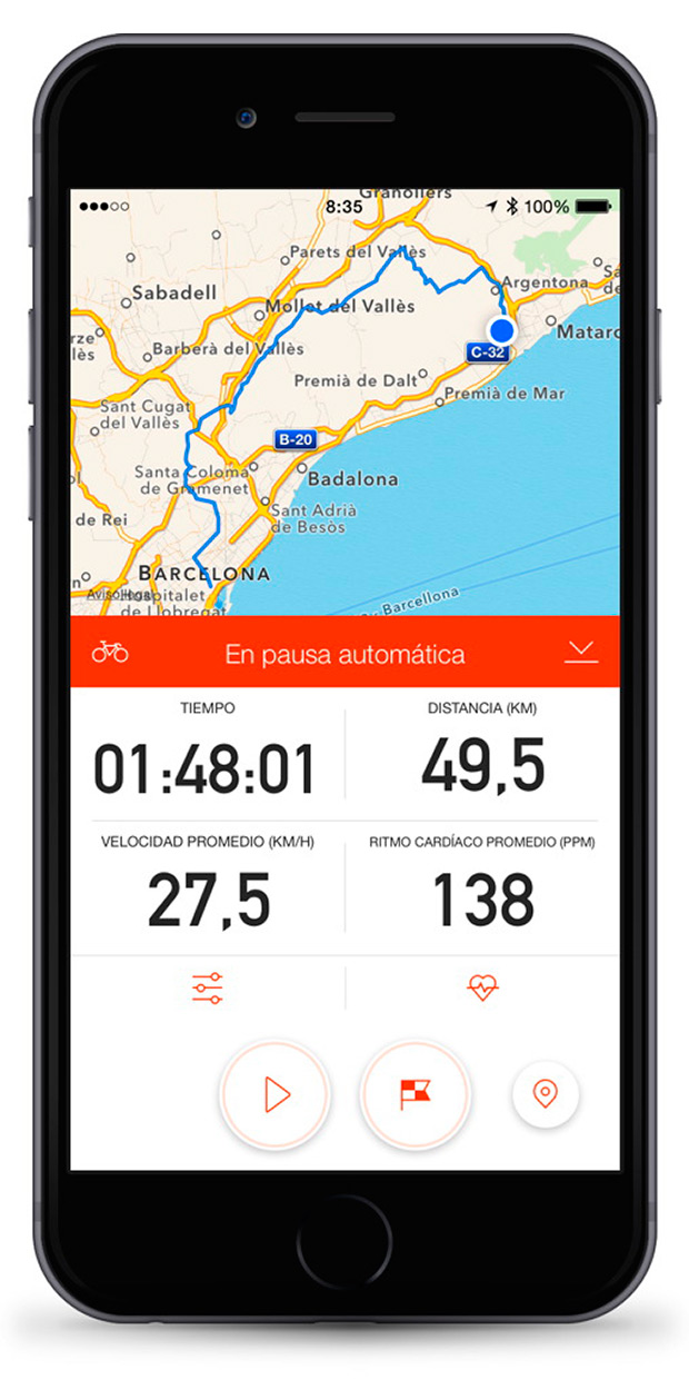 Los segmentos 'en vivo', ya disponibles en la aplicación móvil Strava Live