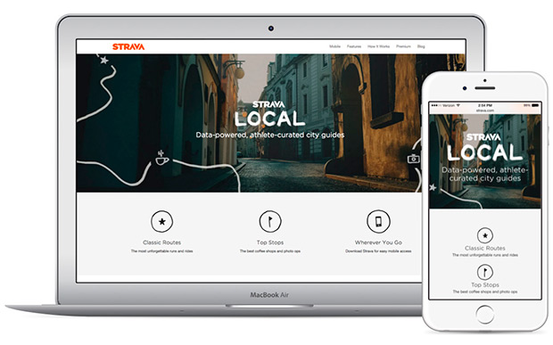 Strava Local, nuevas guías urbanas interactivas para corredores y ciclistas